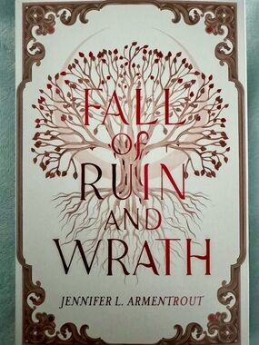 Fall of Ruin and Wrath Hardcover - Bookish box signed special edition